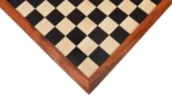 Échiquier En Ébène 15 Échiquier En Ébène -Internationalité Échecs Magasin echiquier noir et blanc ebene tour