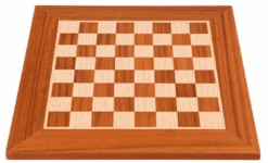 Échiquier Orange En Bois