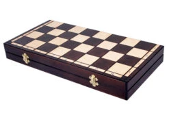 Échiquier Pliable En Bois De Hêtre -Internationalité Échecs Magasin echiquier pliable bois hetre cavalier