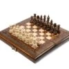 Échiquier Pliable En Bois De Hêtre Et Son Jeu D'Échecs -Internationalité Échecs Magasin echiquier pliable bois hetre jeu echecs
