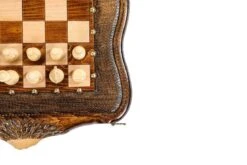 Échiquier Portable Avec Son Jeu D'Échecs -Internationalité Échecs Magasin echiquier portable blanc