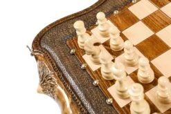 Échiquier Portable Avec Son Jeu D'Échecs -Internationalité Échecs Magasin echiquier portable noir