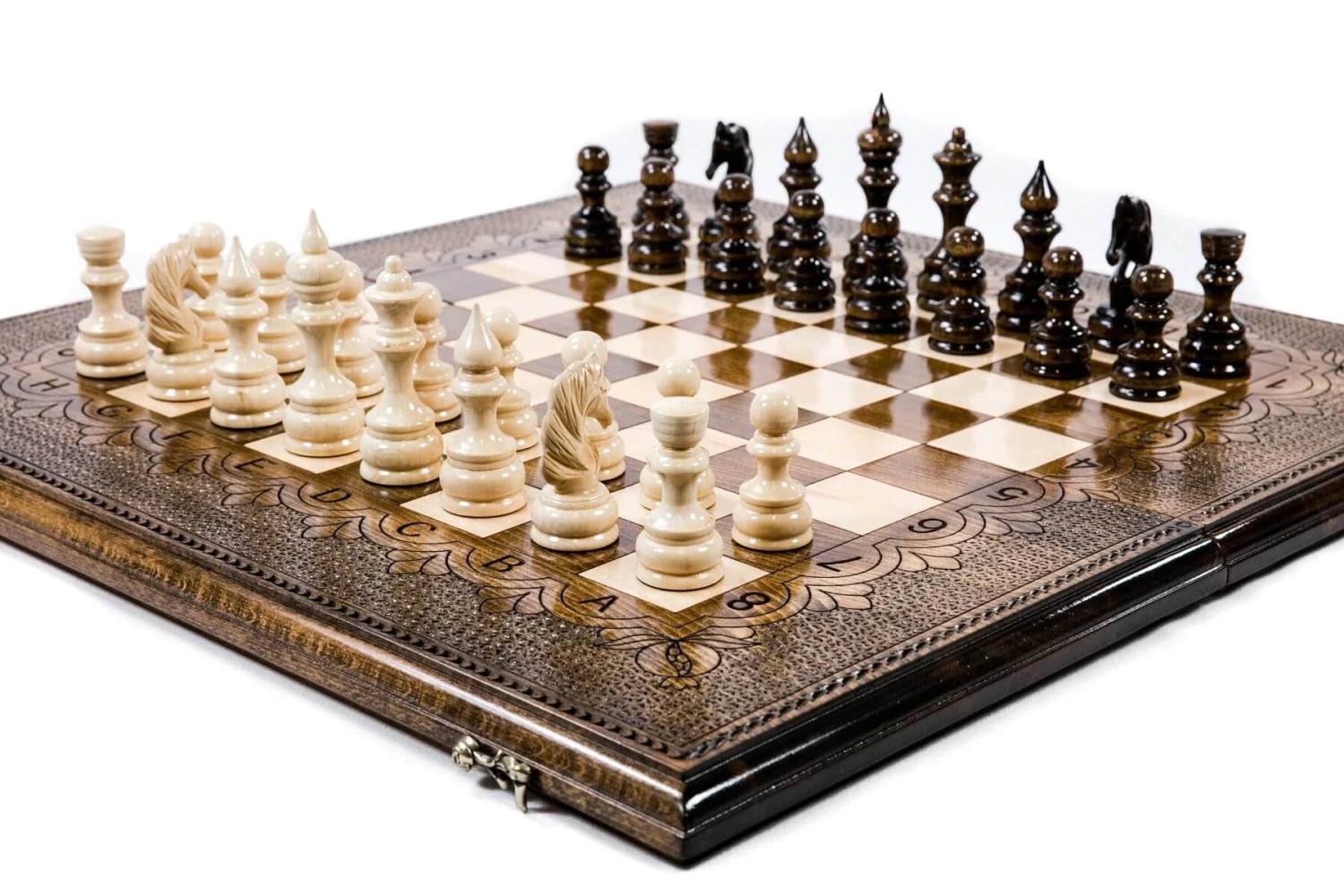 Échiquier Portatif Et Son Jeu D'Échecs 4 Échiquier Portatif Et Son Jeu D'Échecs – Image 2