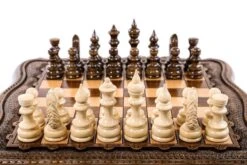 Échiquier Rare Et Son Jeu D'Échecs -Internationalité Échecs Magasin echiquier rare noyer