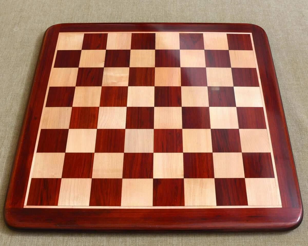 Échiquier En Bois De Rose Indien 7 Échiquier En Bois De Rose Indien – Image 5