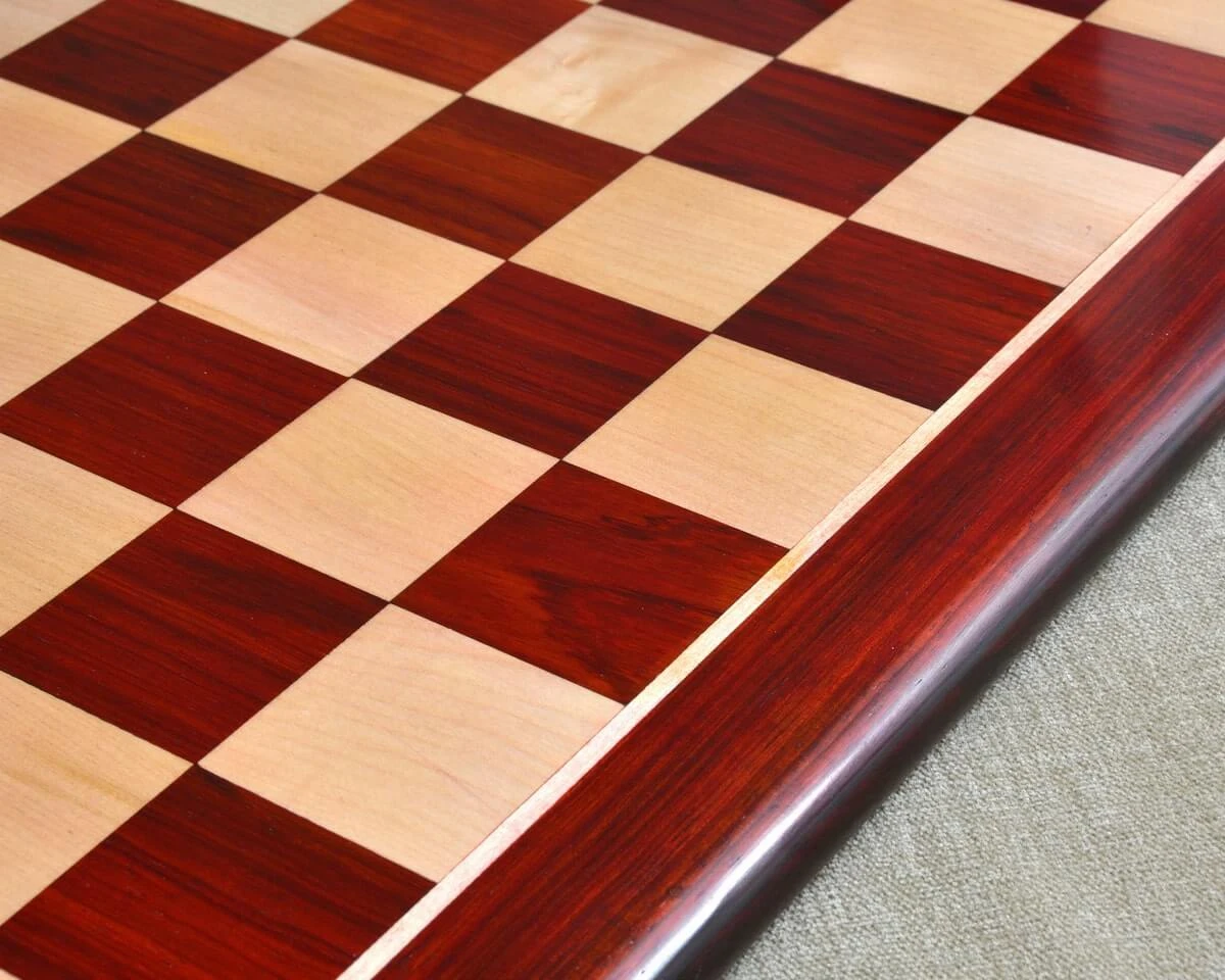 Échiquier En Bois De Rose Indien 8 Échiquier En Bois De Rose Indien – Image 6