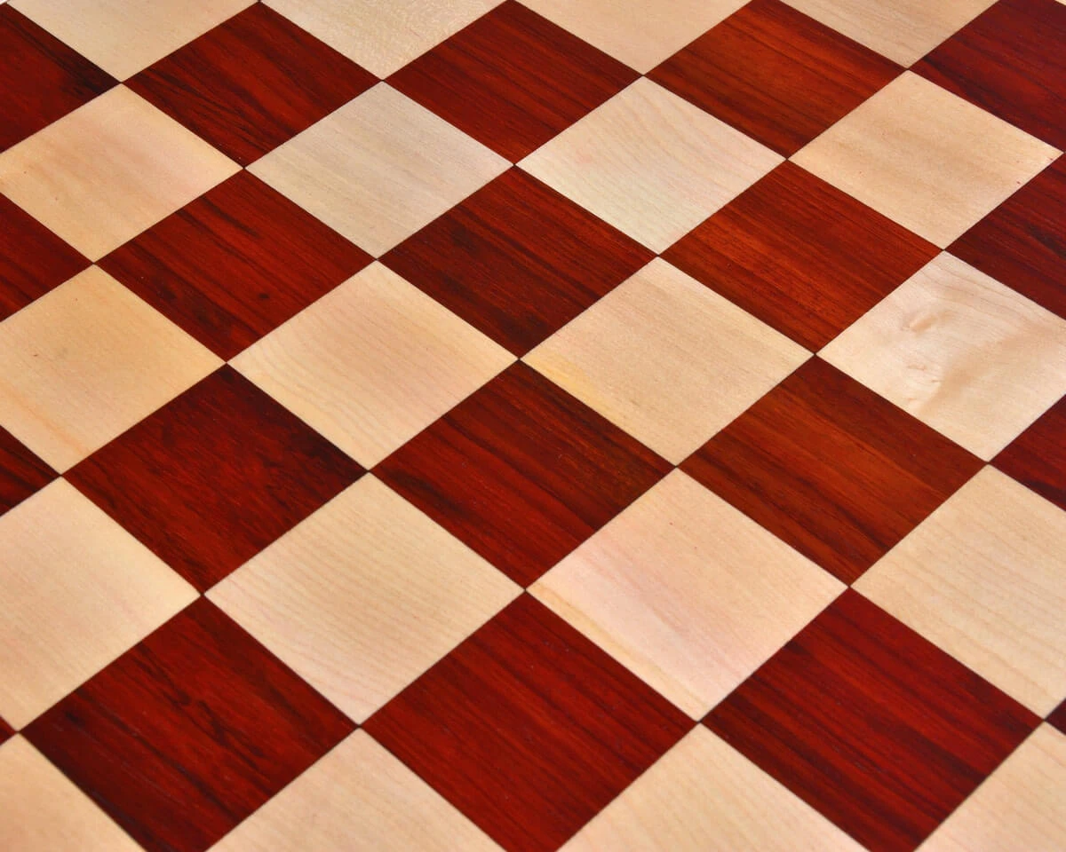 Échiquier En Bois De Rose Indien 6 Échiquier En Bois De Rose Indien – Image 4
