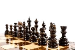 Échiquier Simple Et Son Jeu D'Échecs -Internationalité Échecs Magasin echiquier simple noir