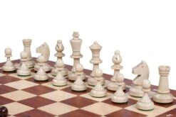 Échiquier De Tournoi En Hêtre -Internationalité Échecs Magasin echiquier tournoi hetre roi