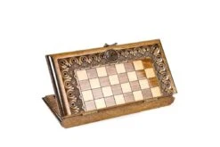 Échiquier Lustré En Hêtre Et Son Jeu D'Échecs En Noyer -Internationalité Échecs Magasin echiquier vernis hetre jeu echecs fou