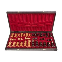 Échiquier De Versailles En Bois -Internationalité Échecs Magasin echiquier versailles roi