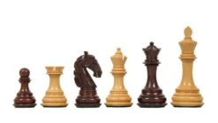 Pièces D'Échecs Staunton En Bois D'ébène