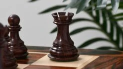 Pièces D'Échecs Staunton En Bois D'ébène -Internationalité Échecs Magasin figurines dechecs rpo