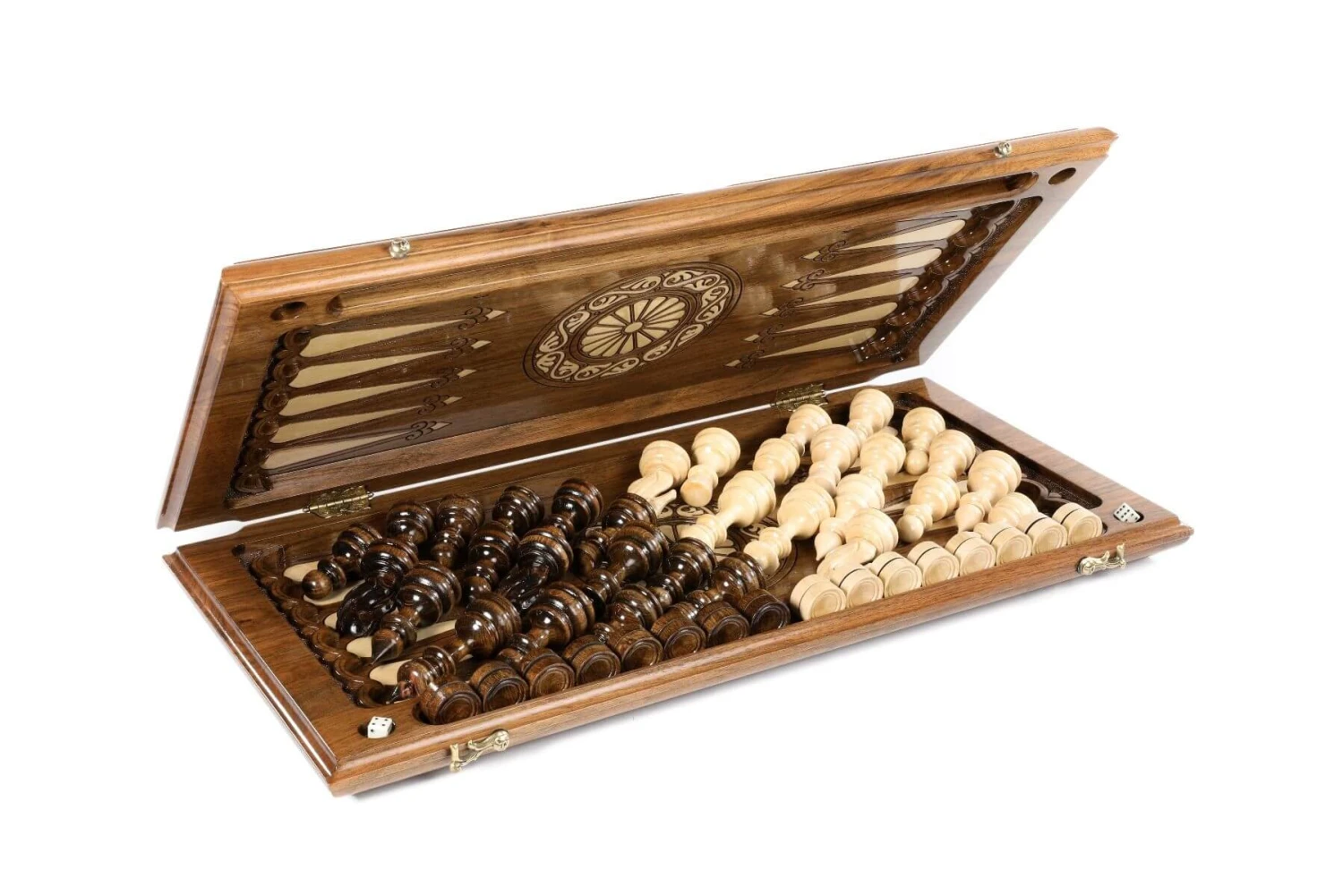 Grand Jeu D'Échecs En Bois 8 Grand Jeu D'Échecs En Bois – Image 6