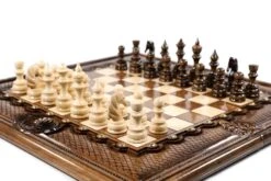 Grand Jeu D'Échecs En Bois 23 Grand Jeu D'Échecs En Bois -Internationalité Échecs Magasin grand jeu dechecs en bois noyer