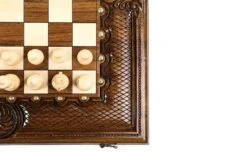 Grand Jeu D'Échecs En Bois 24 Grand Jeu D'Échecs En Bois -Internationalité Échecs Magasin grand jeu dechecs en bois pions blancs