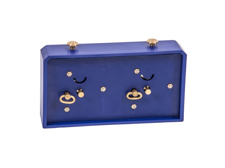 Horloge Aux Echecs Bleutée 4 Horloge Aux Echecs Bleutée – Image 2