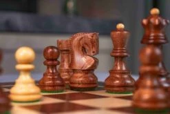 Jeu D'Échecs Distinction En Bois D'Érable Et De Noyer -Internationalité Échecs Magasin hotel 54 min 5000x min
