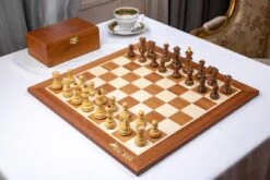 Jeu D'Échecs Nordique En Bois D'Acajou -Internationalité Échecs Magasin il 1140xN.5451881921 3h52