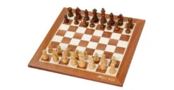 Jeu D'Échecs Clair Ambré En Bois D'Acajou -Internationalité Échecs Magasin il 1140xN.5452064055 dia3