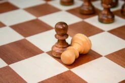 Jeu D'Échecs Clair Ambré En Bois D'Acajou -Internationalité Échecs Magasin il 1140xN.5452068085 l7n5