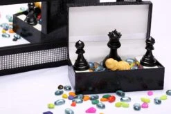 Jeu De Pièces D'Échecs Staunton En Bois -Internationalité Échecs Magasin jeu de pieces dechecs staunton blancs