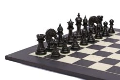 Jeu De Pièces D'Échecs Staunton En Bois -Internationalité Échecs Magasin jeu de pieces dechecs staunton pions
