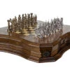 Jeu D'Échecs Antiquité En Bois De Noyer -Internationalité Échecs Magasin jeu dechecs antiquite 1