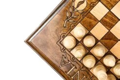 Jeu D'Échecs En Bois Classique -Internationalité Échecs Magasin jeu dechecs bois classique noyer