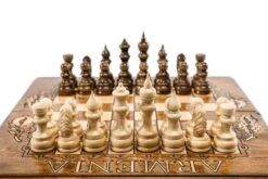 Jeu D'Échecs En Bois Classique -Internationalité Échecs Magasin jeu dechecs bois classique reine