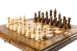 Jeu D'Échecs En Bois Classique -Internationalité Échecs Magasin jeu dechecs bois classique roi