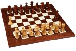 Jeu D'Échecs En Bois De Luxe