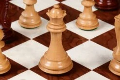 Jeu D'Échecs En Bois De Luxe -Internationalité Échecs Magasin jeu dechecs bois luxe fou