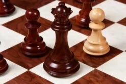 Jeu D'Échecs En Bois De Luxe -Internationalité Échecs Magasin jeu dechecs bois luxe reine