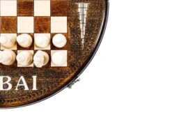 Jeu D'Échecs Circulaire En Bois -Internationalité Échecs Magasin jeu dechecs circulaire fou