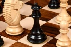 Jeu D'Échecs Complet En Bois Précieux 12 Jeu D'Échecs Complet En Bois Précieux -Internationalité Échecs Magasin jeu dechecs complet artisanal