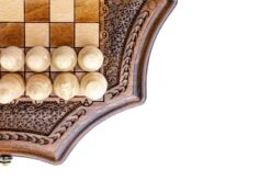 Jeu D'Échecs Décoratif En Bois -Internationalité Échecs Magasin jeu dechecs decoratif fou