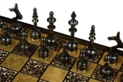 Jeu D'Échecs En Acier -Internationalité Échecs Magasin jeu dechecs en acier pions