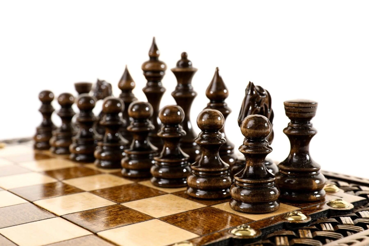 Jeu D'Échecs En Bois 40 Cm 13 Jeu D'Échecs En Bois 40 Cm – Image 11