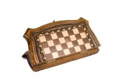 Jeu D'Échecs En Bois Artisanal Pliable -Internationalité Échecs Magasin jeu dechecs en bois artisanal pliable fou