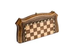 Jeu D'Échecs En Bois Artisanal Pliable -Internationalité Échecs Magasin jeu dechecs en bois artisanal pliable tour