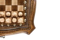Jeu D'Échecs En Bois Artisanal Pliable -Internationalité Échecs Magasin jeu dechecs en bois artisanal pliable voyage