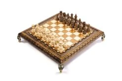 Jeu D'Échecs En Bois Précieux