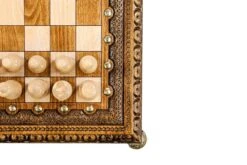 Jeu D'Échecs En Bois Précieux 21 Jeu D'Échecs En Bois Précieux -Internationalité Échecs Magasin jeu dechecs en bois precieux pions blancs