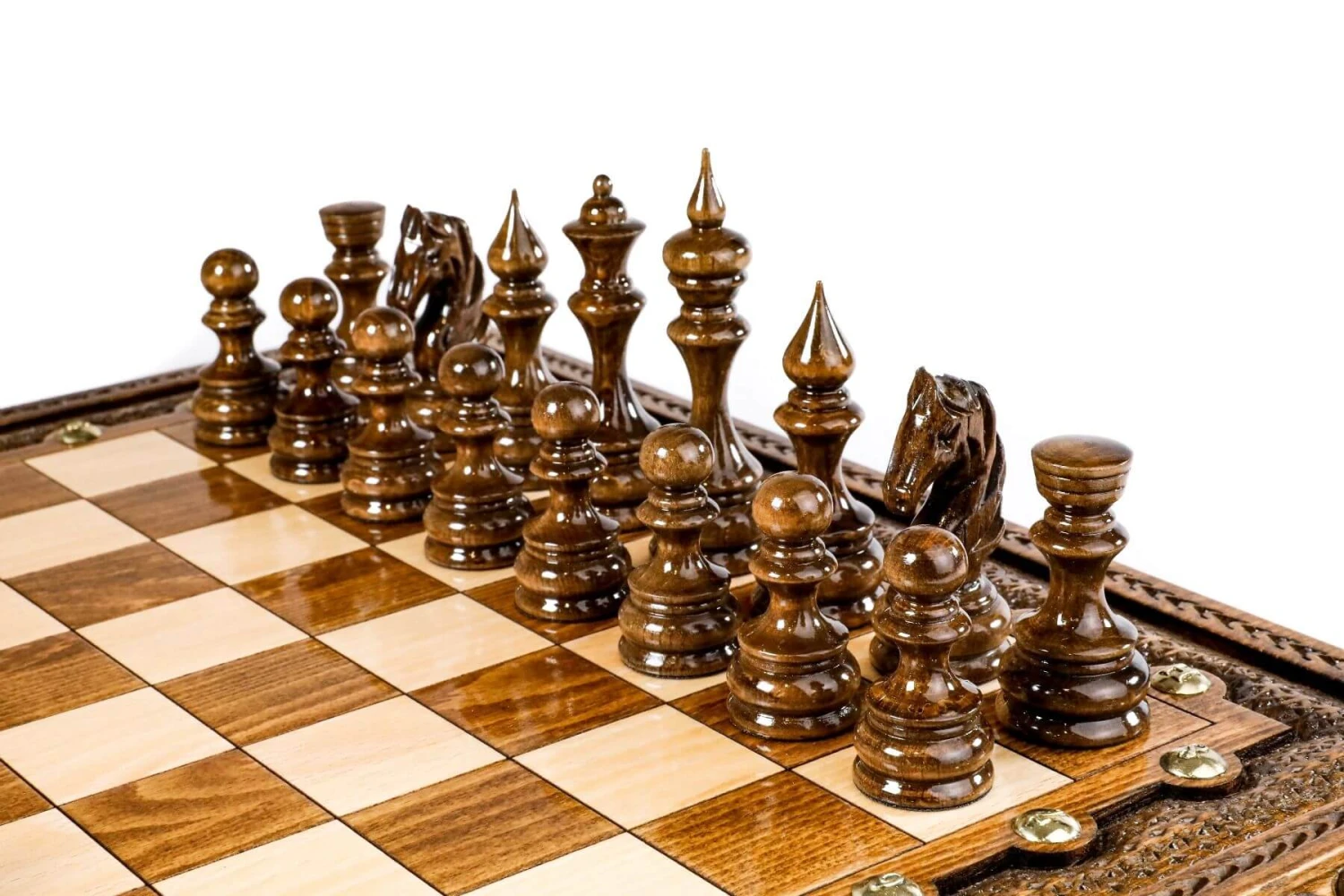 Jeu D'Échecs En Bois Précieux 11 Jeu D'Échecs En Bois Précieux – Image 9