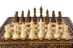 Jeu D'Échecs En Bois Précieux 24 Jeu D'Échecs En Bois Précieux -Internationalité Échecs Magasin jeu dechecs en bois precieux roi