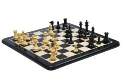 Jeu D'Échecs En Bois Staunton 13 Jeu D'Échecs En Bois Staunton -Internationalité Échecs Magasin jeu dechecs en bois staunton noirs