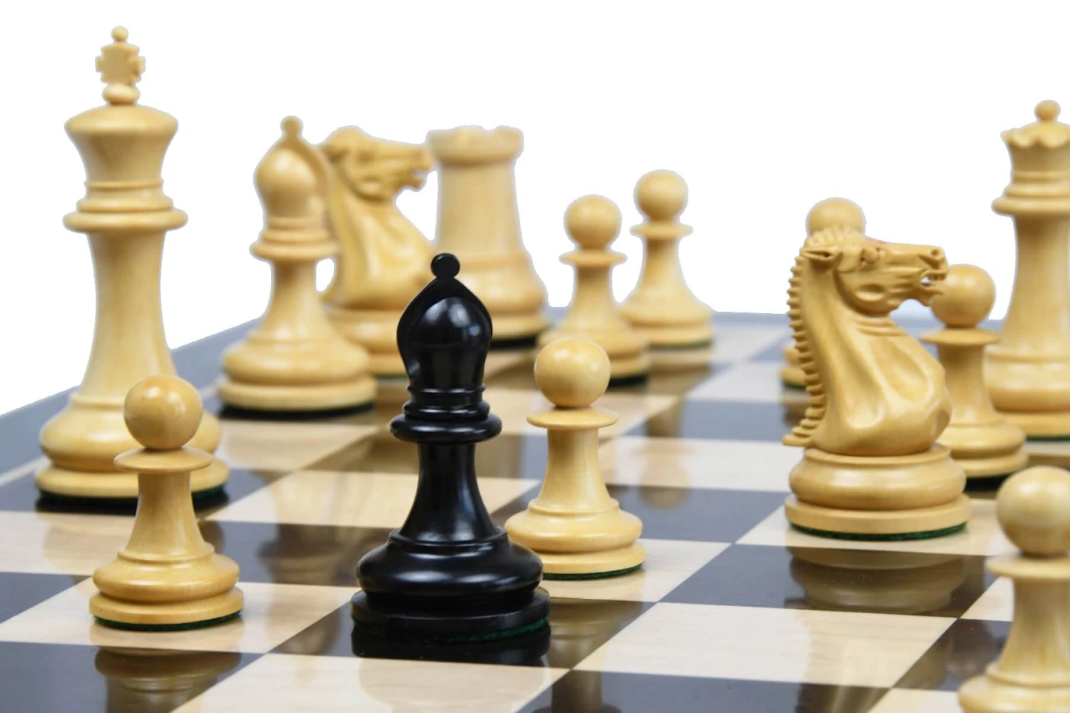 Jeu D'Échecs En Bois Staunton 8 Jeu D'Échecs En Bois Staunton – Image 6