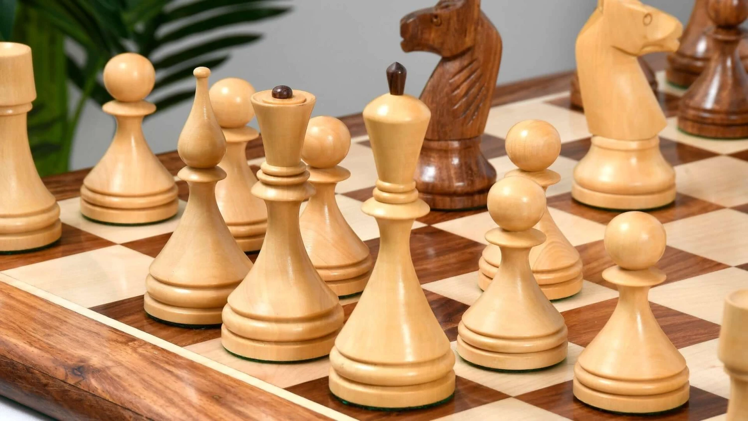 Jeu D'Échecs En Bois URSS 5 Jeu D'Échecs En Bois URSS – Image 3