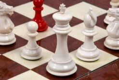 Jeu D'Échecs En Os Avec Plateau -Internationalité Échecs Magasin jeu dechecs en os noirs